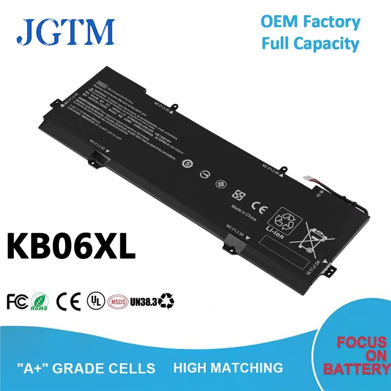 KB06XL 11 55 В 6860 мАч аккумулятор для ноутбука Hp Pavilion X360 14 Spectre 15-bl010ca 15-bl112dx 15-bl001ng Tpn-q179
