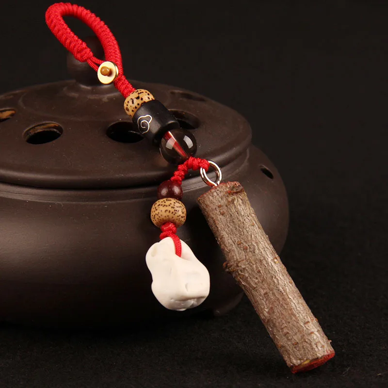 Брелок для ключей с изображением веток из Юго-восточного персикового дерева Feicheng