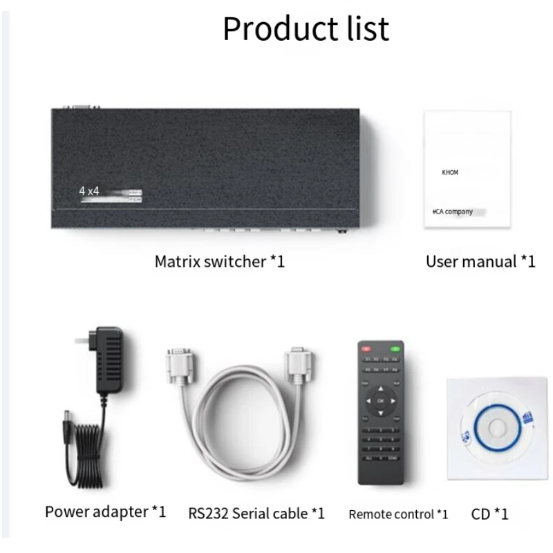 Матричный коммутатор HDMI 4 в выхода 4k распределение Blu-ray высокой четкости MT-HD414 с