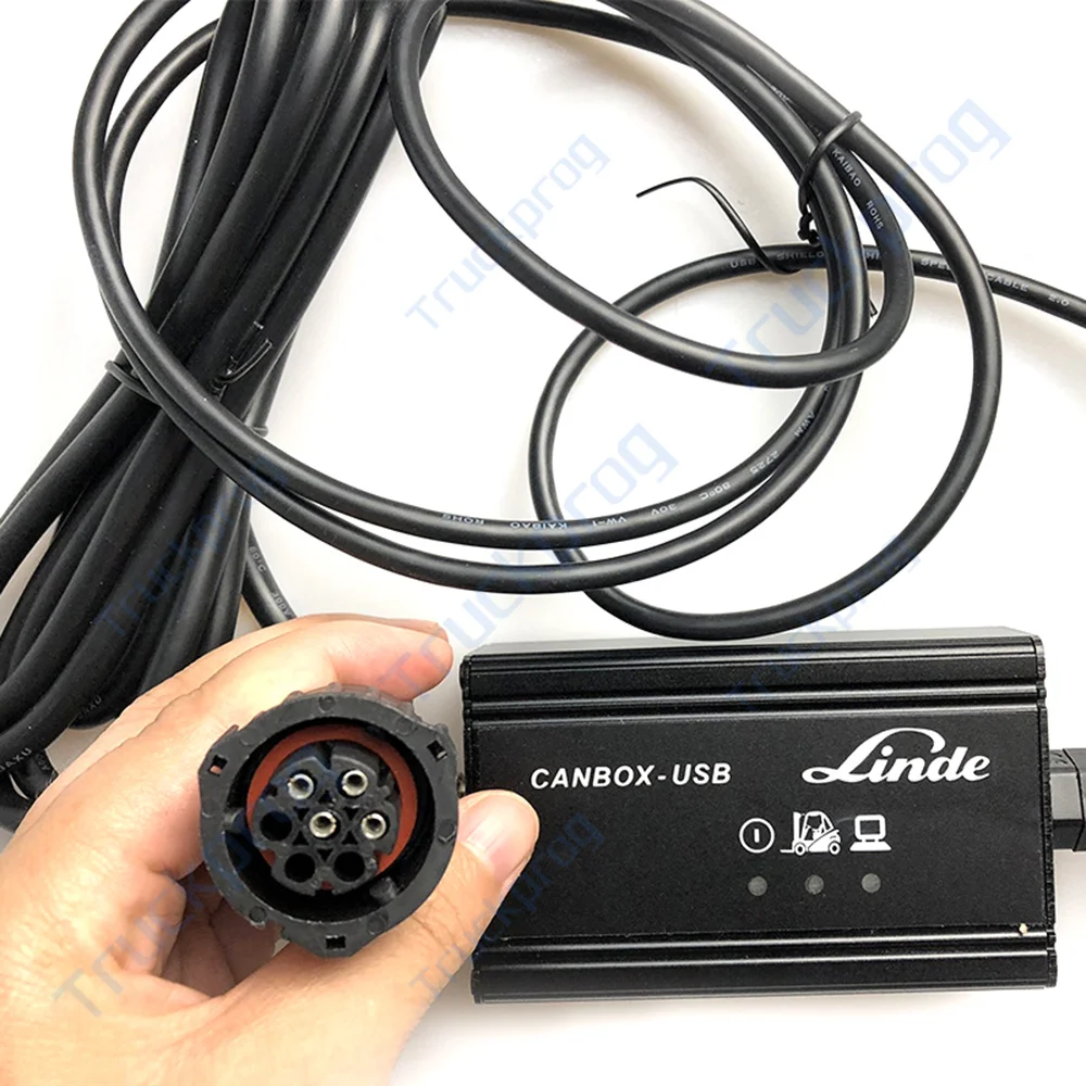 Фото Вилочный погрузчик Linde Canbox Doctor диагностический сканер Linde Pathfinder программное обеспечение LINDE LSG Linde вилочный погрузчик диагностический инструмент №5