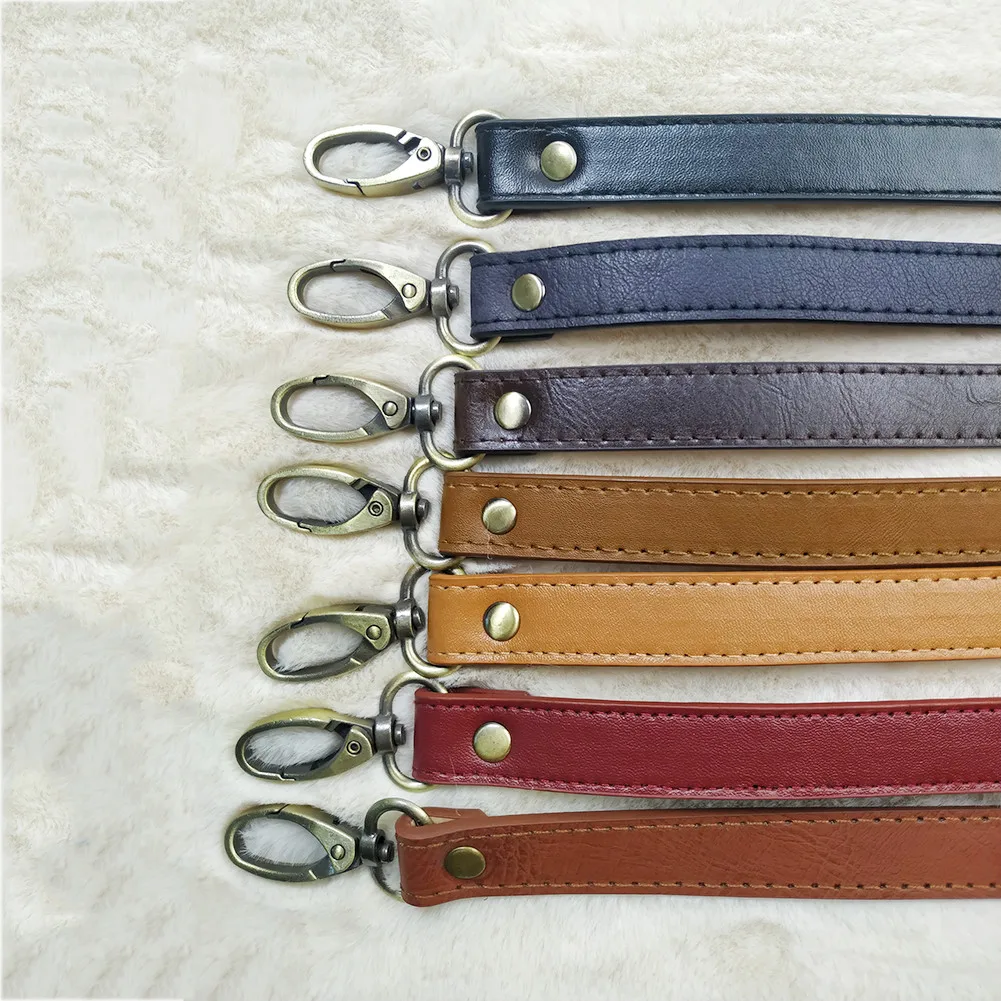 

120cm Bag Strap Solid Color PU Leather Replaceable Bag Belt DIY Handbag Handle Belts Shoulder Belt For Ladies Bag Accessories