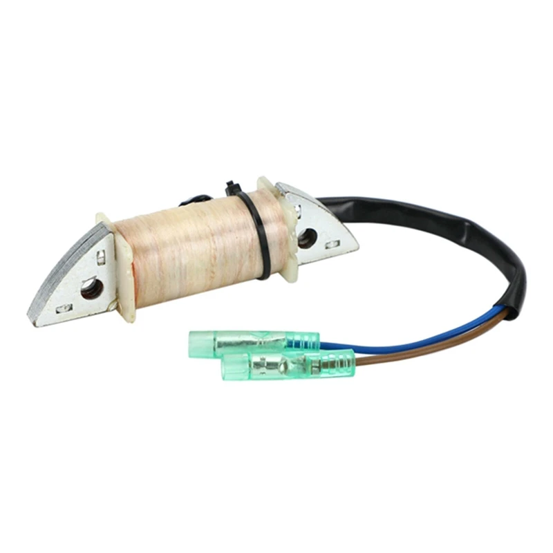 

1 Piece Generator Charging Coil 63V-85520-00 63V-85520-01 ABS+Metal Boat Engine Parts For Yamaha 2 Stroke 9.9HP 15HP