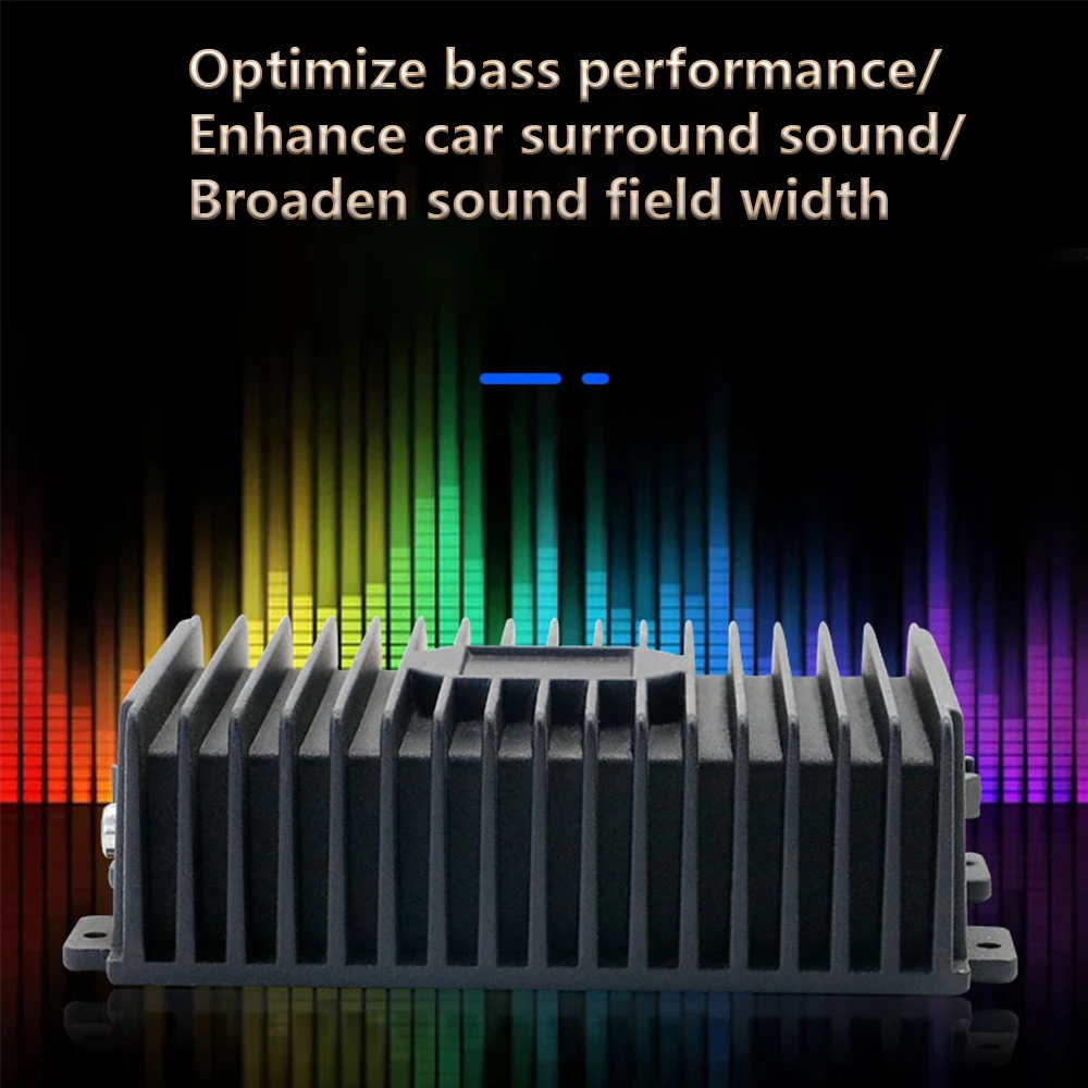 Hi-Fi профессиональный DSP-усилитель RY-125AB Audio Stereo 4*80W высокая точность мощности для