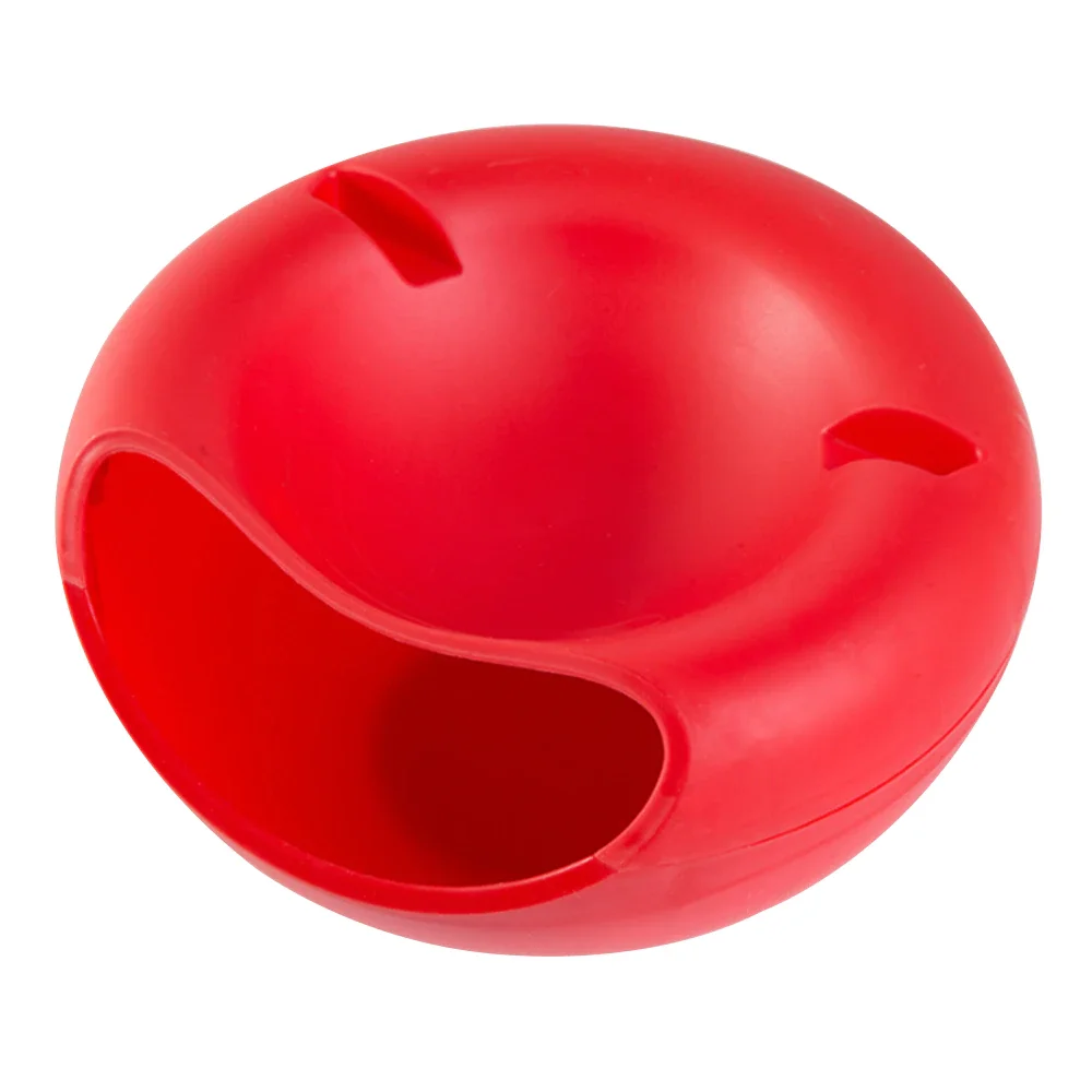 

NEW 1Pcs Fruit bowl and mobile phone holder chasing workpiece tray bowl lazy snack bowl plastic double-layer snack storage box