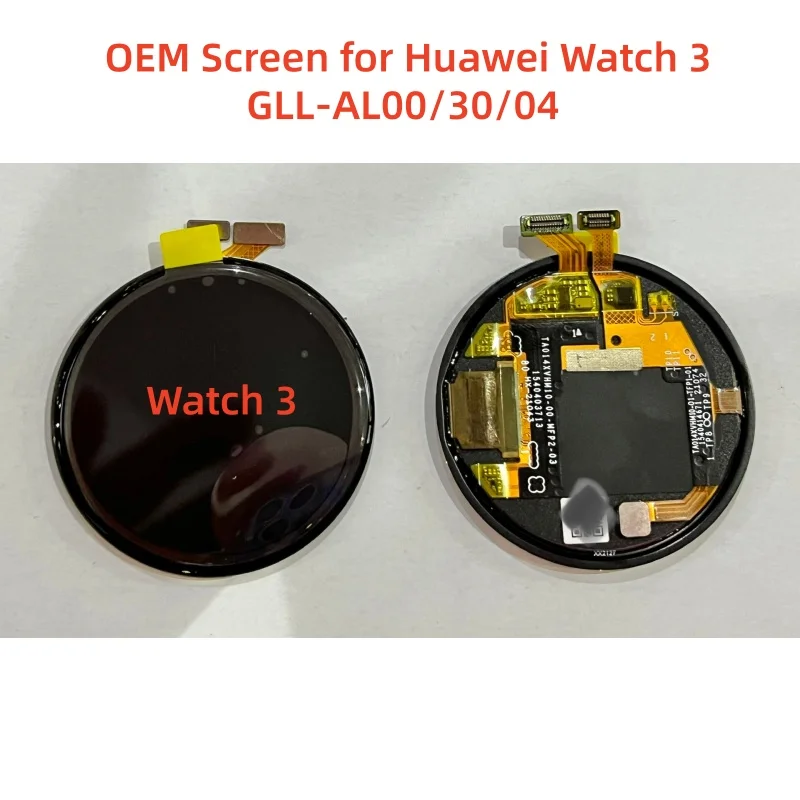 Фото OEM 1.43'' LCD-дисплей с тачскрином в сборе для Huawei Watch 3 GLL-AL00/30/04, запасная часть для замены часов №1