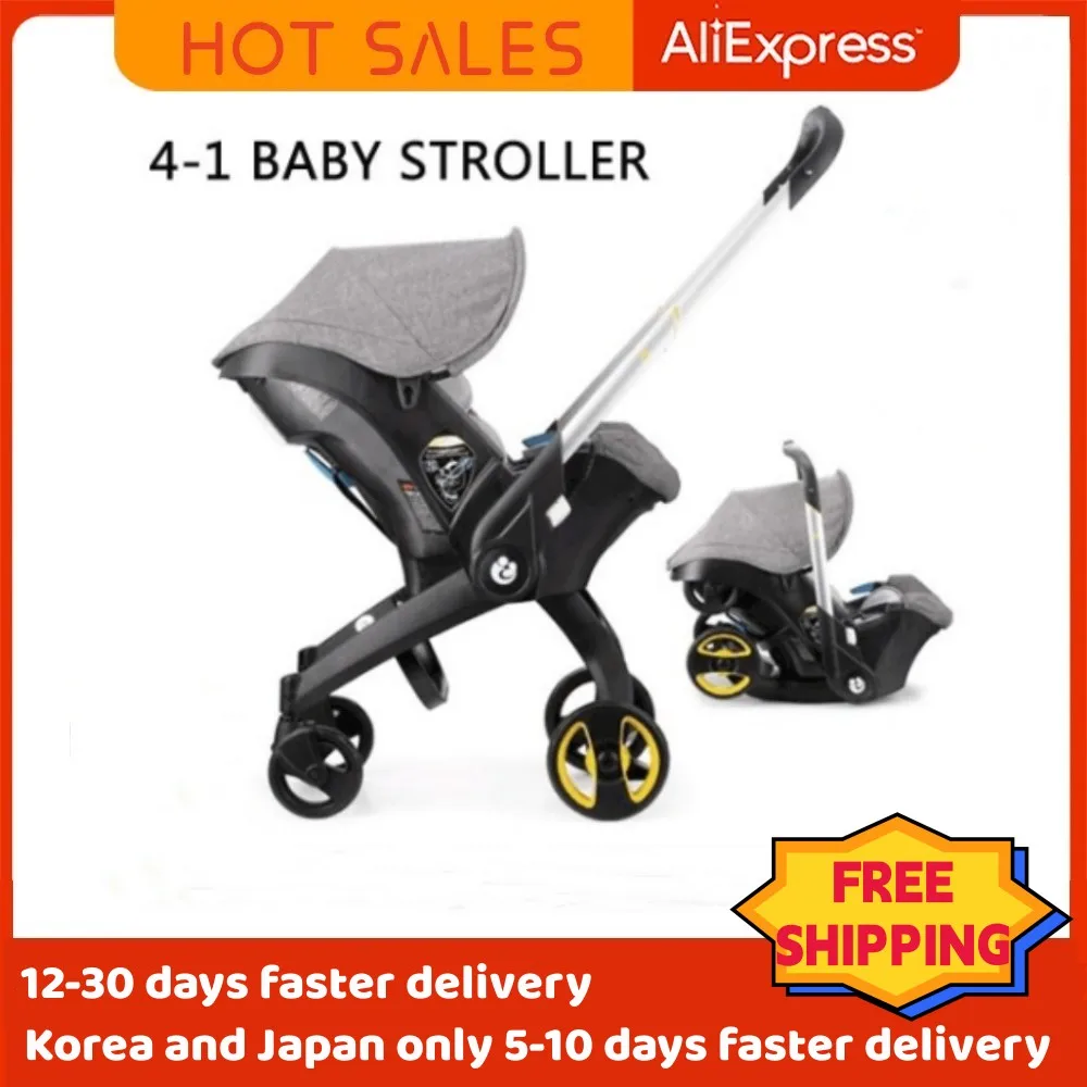 

4-1 Baby Stroller/Lightweight Stroller,babyyoya pram from 0 to 25kg,children basket 3 in1 infant car carrier