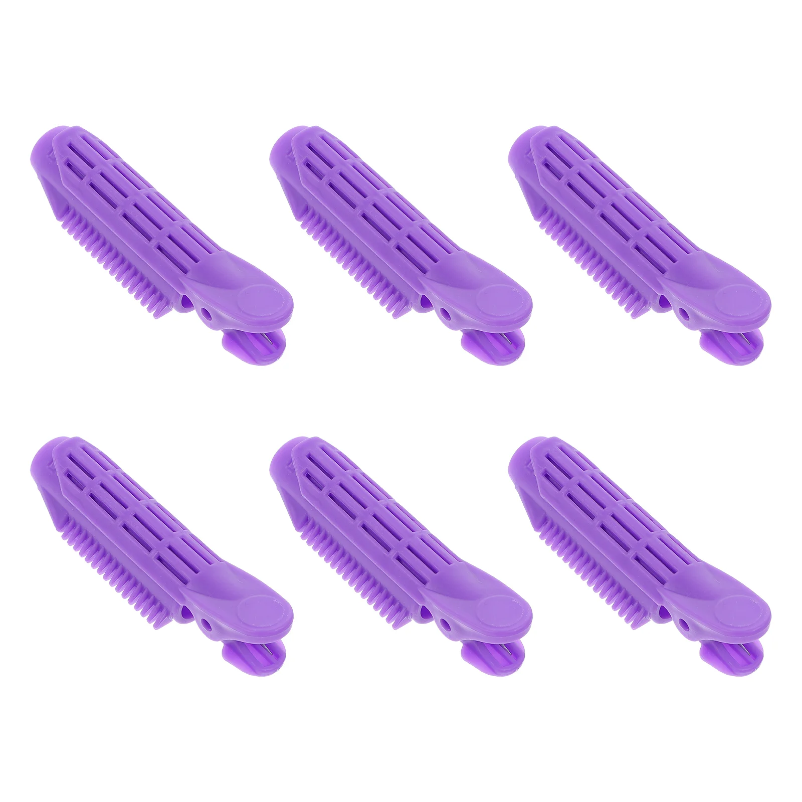 

6pcs Self Grip Clips Fluffy Hair Curlers Hair Curler Clip DIY Hair Curlers Hair Styling Roller Clip Curl Section Clips