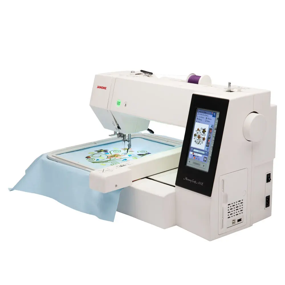 Summer discount of50% HOT SALES FOR BEST Janome Memory Craft 500E Embroidery Machine for industrial embroidery machines for sale