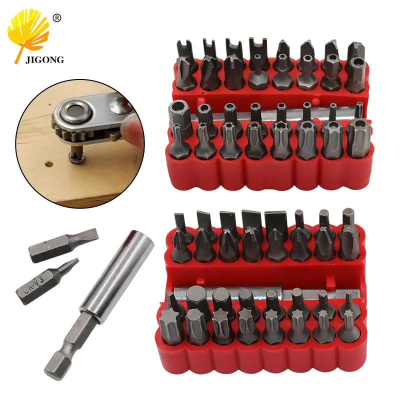 

Hexagon Bit Hand Tools Cordless Drill Special-shaped Screwdriver Head Solid Combination Set Tighten the Screws Bits Magnetic