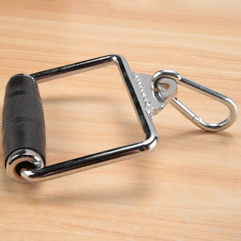 

Pulldown Cable Machine Handles, Heavy Duty Triceps Biceps Press Down Cable Handle For Pulley Workouts Home Gym