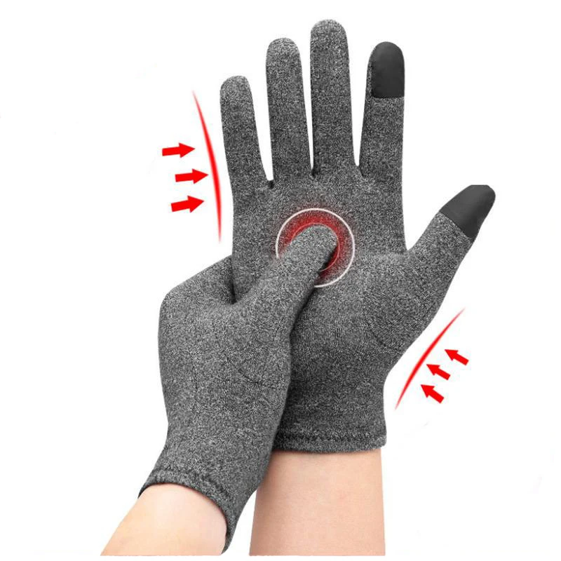 

New Winter Gloves Thermal Touch Screen Thermal Windproof Warm Glove Arthritis Gloves Men Woman Rheumatoid Magnetic Therapy Glove