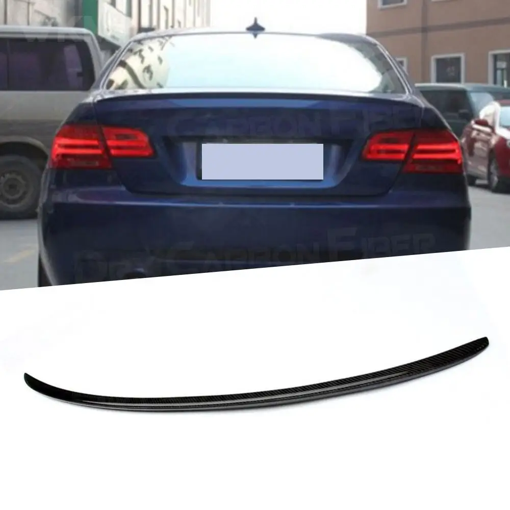 

Carbon Fiber Material Rear Bumper Lip Spoiler Car Accessorise for BMW 3 Series E92 M3 Coupe 2 Door 2009-2013 FRP Car styling