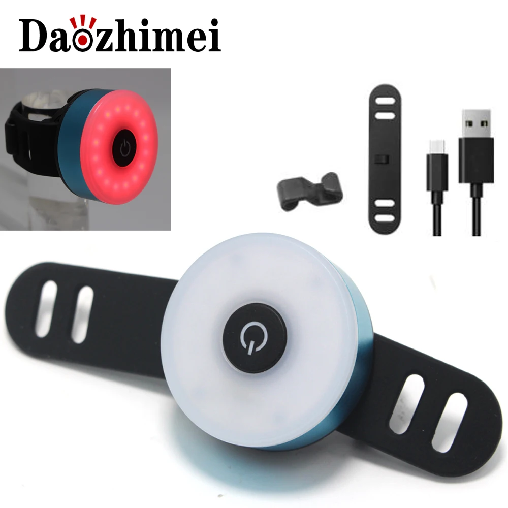 

Задний фонарь для велосипеда, с зарядкой от USB, водонепроницаемый, IPx6
