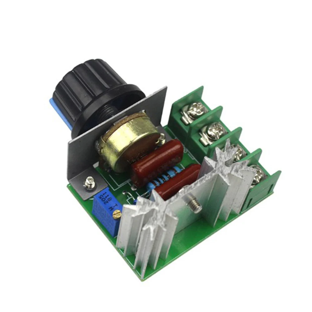 

AC 220V 2000W SCR Dimming Dimmers Motor Speed Controller Thermostat Electronic Voltage Regulator Module