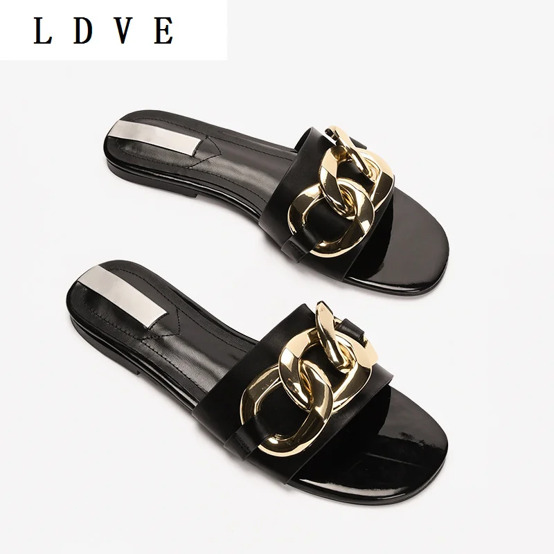 

Сандалии на высоком каблуке с цепочкой, новинка 2021, женские туфли с открытым носком на плоской подошве