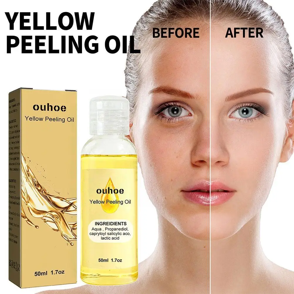 

50ml Whitening Body Serum Bleaching Brightening Skin Oil Dark Exfoliating Yellow Spot Peeling Lightening Serum I9E8