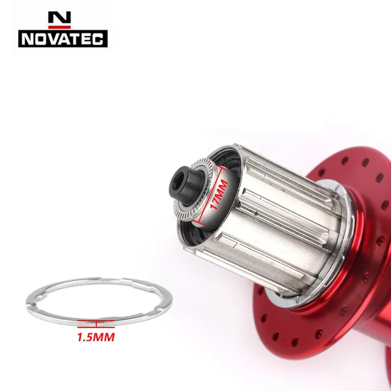 NOVATEC D041SB/D042SB ступица 28 32 36 отверстий MTB 6 болтов сверхлегкая велосипедная с