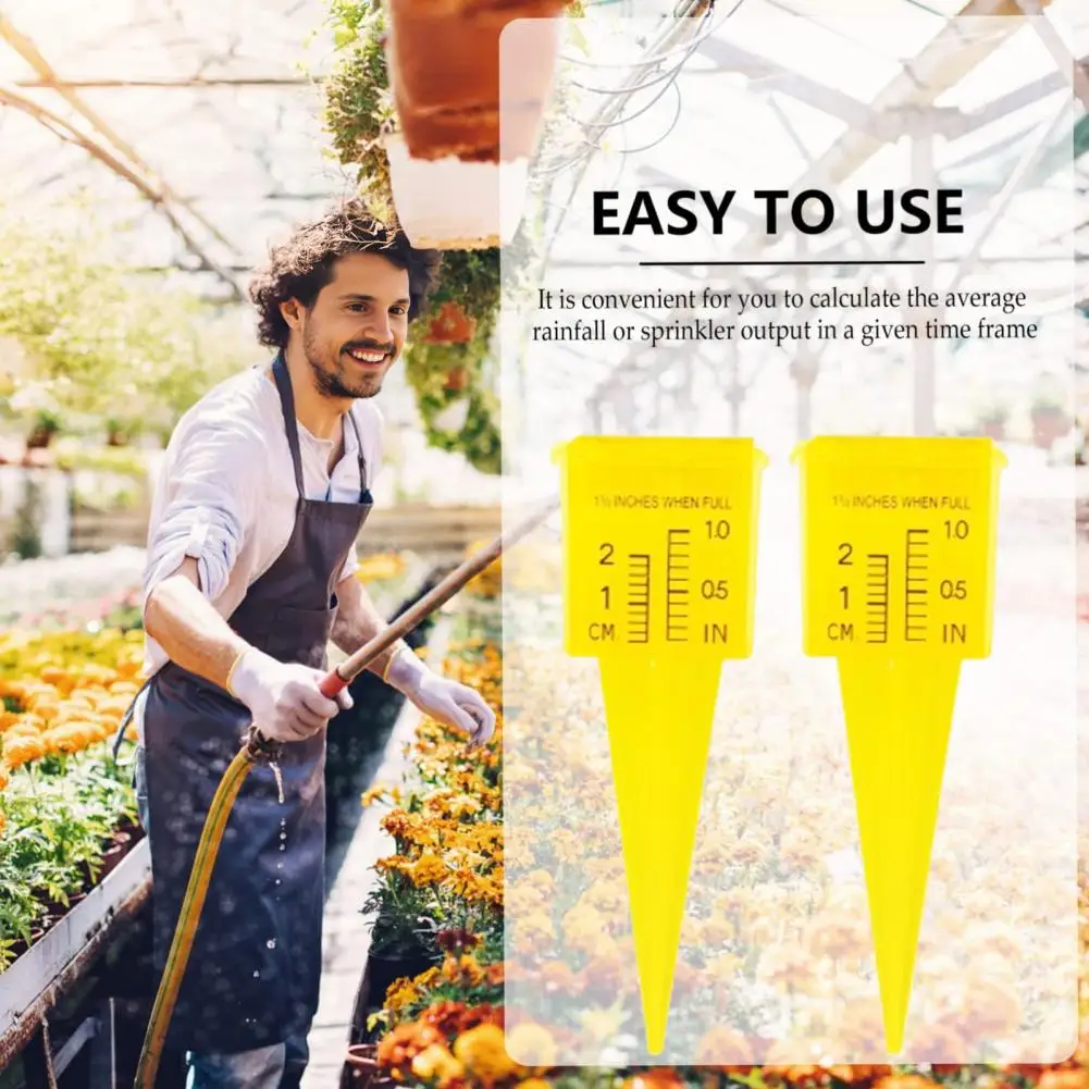 Портативный измерительный прибор для воды уличный дождемер двора сада газона