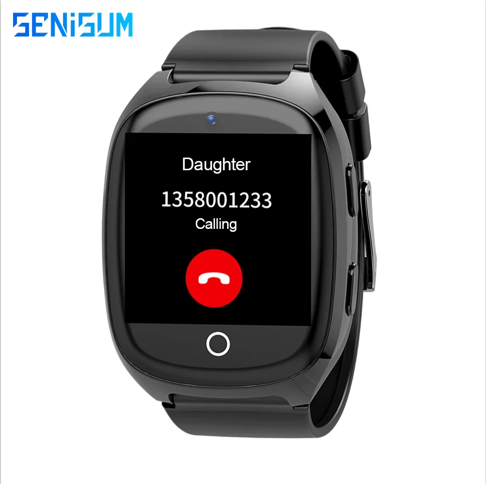 Cheap Reloj inteligente 4G para adultos y ancianos, dispositivo con Monitor de sueño y temperatura corporal, frecuencia cardíaca, presión arterial, GPS, WiFi, nuevo