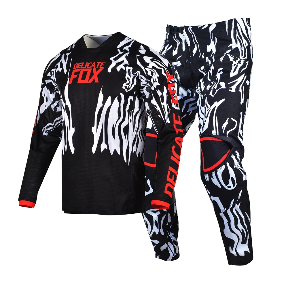 Motocross MX Suit 180 Jersey and Pants Combo Bicycle Cycling BMX MTB SX DH UTV ATV Enduro Dirt Bike Gear Set