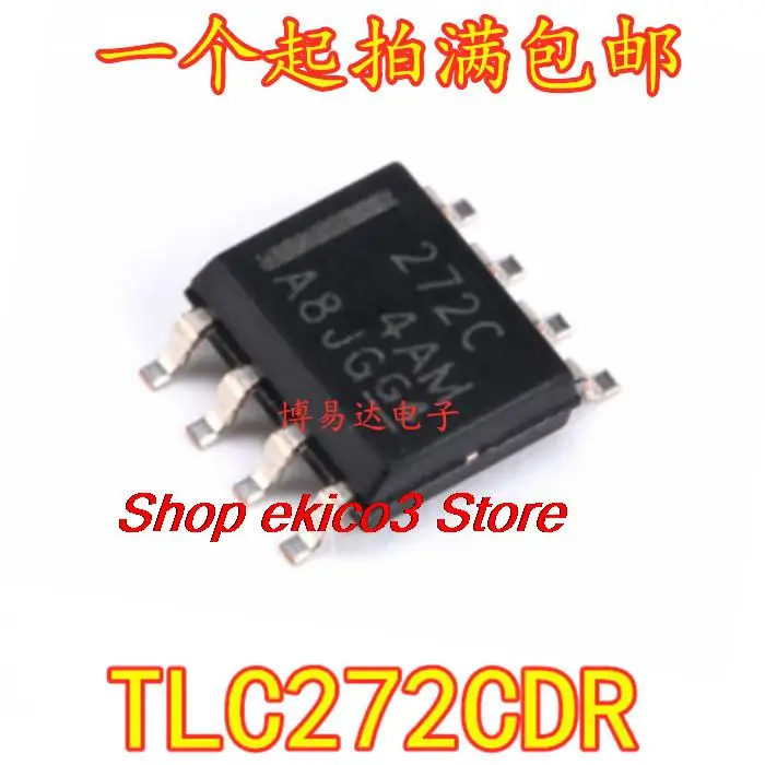 

10pieces Original stock TLC272CDR 272C TLC272CD SOP8