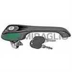 

MIRAGLIO 80/343 ON DOOR HANDLE BLACK LOCKED SAG TEMPRA TIPO KAMPANYALI (name.)