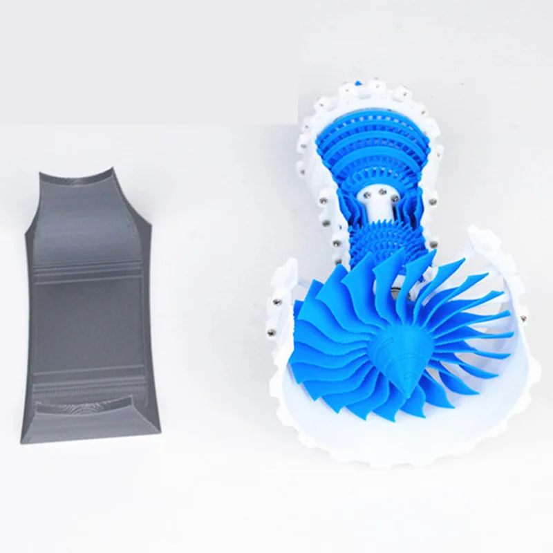 Модель турбовентилятора двигателя Aero Engine воздушного Электрический 3D-принтер