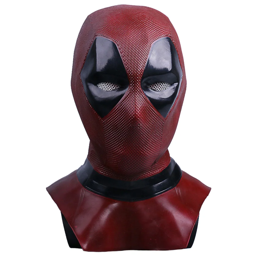 

Dead Cosplay Pool Wade Winston Wilson Leather Mask Costume Submarine Deuce Halloween Party Costume Props