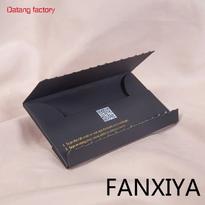 

Custom Logo Recyclable Paper Envelope Credit Vip Gift Card Packaging Box Invitation Envelopes