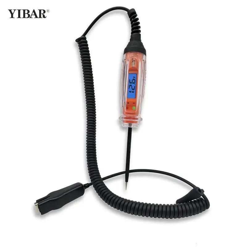 

Digital LCD Illumination Car Test Pens Car Wiring Repair Inspection Tools 3-60V Dual Polarity Automotive Wiring Tester