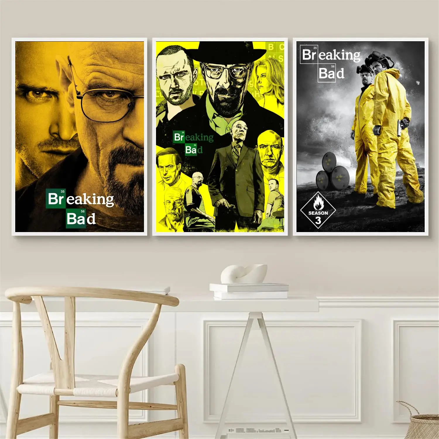 

breaking bad Movie Poster Wall Art 24x36 Canvas Posters Decoration Art Poster Personalized Gift Modern Family bedroom Painting