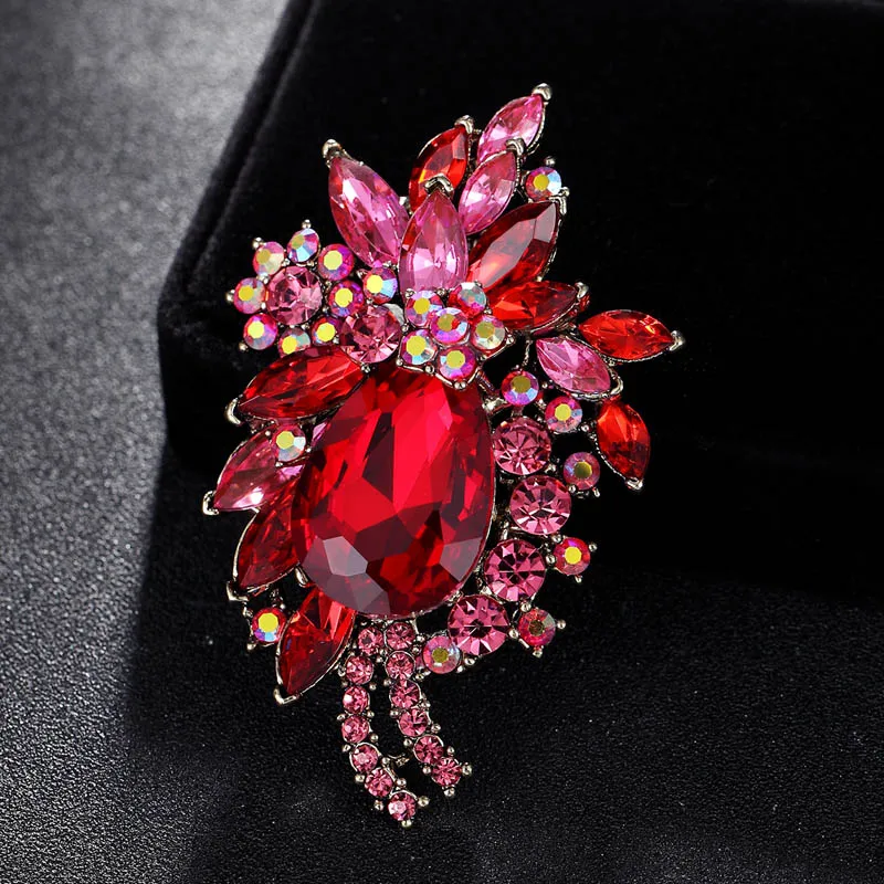 

Donia jewelry Purple Brooch Tageting Women Wedding Bridal Jewelry Perfect Colares Rhinestone Crystal Scarf Needle Broches Bijoux