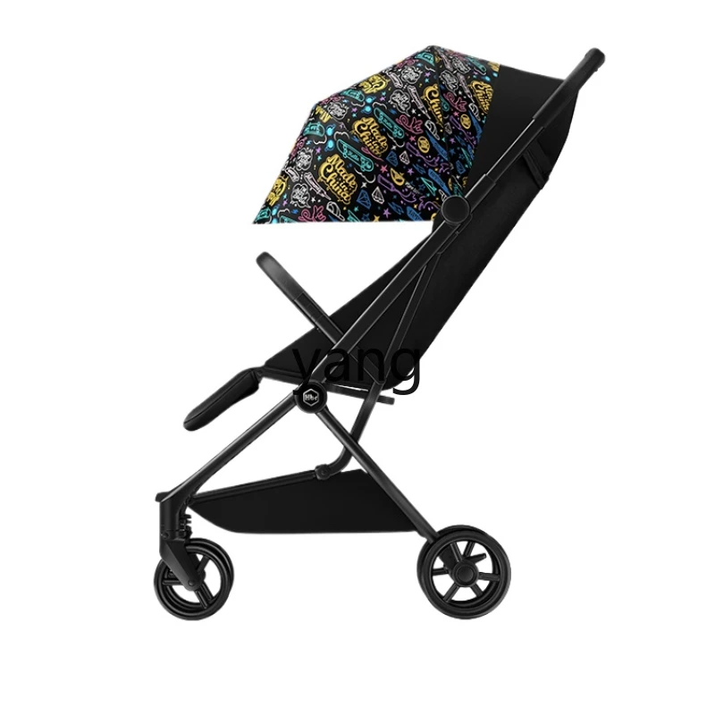 Прогулочная коляска CX автоматическая складная детская легкая