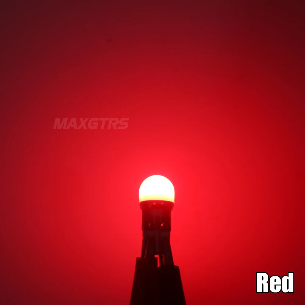 10 шт. W5W 3030 2 SMD Автомобильная светодиодная лампа T10 194 168 Wedge Замена номерного знака Приборная панель Лампы для габаритных огней