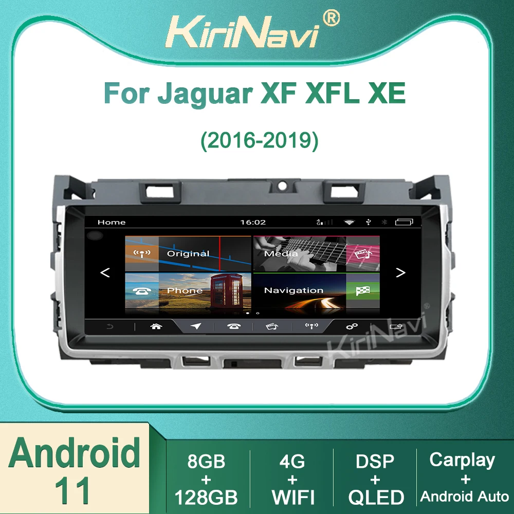 

Kirinavi For Jaguar XF XFL XE F-PACE 2016-2019 Android 11 Car Radio DVD Multimedia Video Player Stereo Auto Navigation GPS 4G