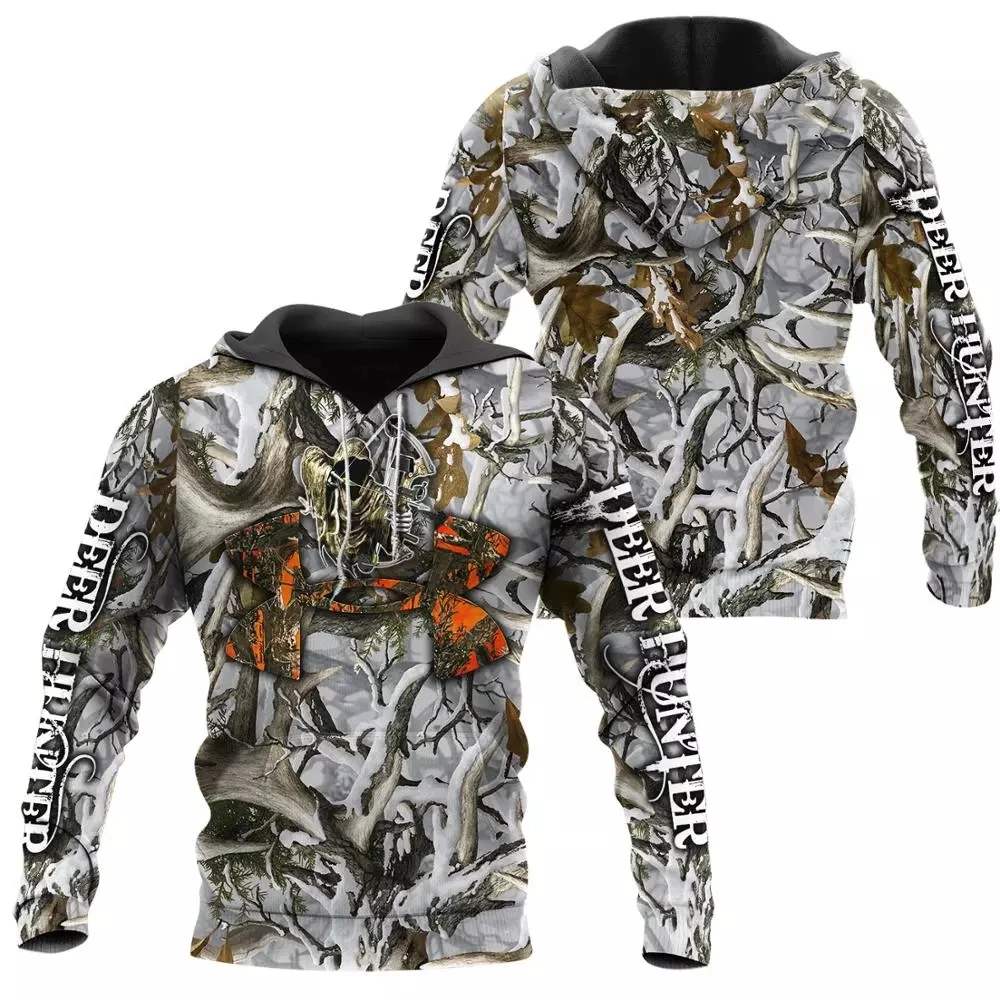

LIASOSO 2022 Deer Hunting Camo 3D All Over Printed Mens Hoodie Harajuku Fashion Sweatshirt Unisex Casual jacket Pullover