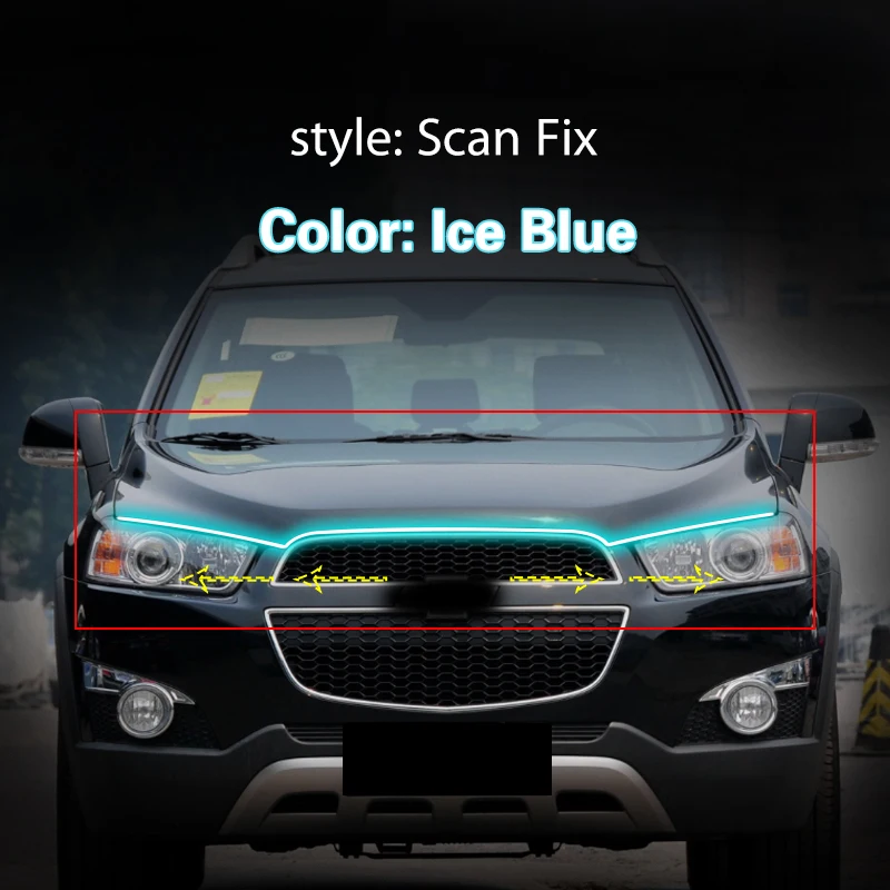 

Дневные ходовые огни для Chevrolet Captiva 2008-2017, 12 В, 1 шт.