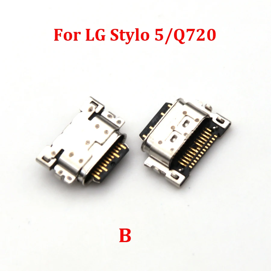5 шт. USB-разъем для зарядки док-станция LG Q Stylus Stylo 4 Q710 Q720 6 Q730 Q740 вилка зарядного