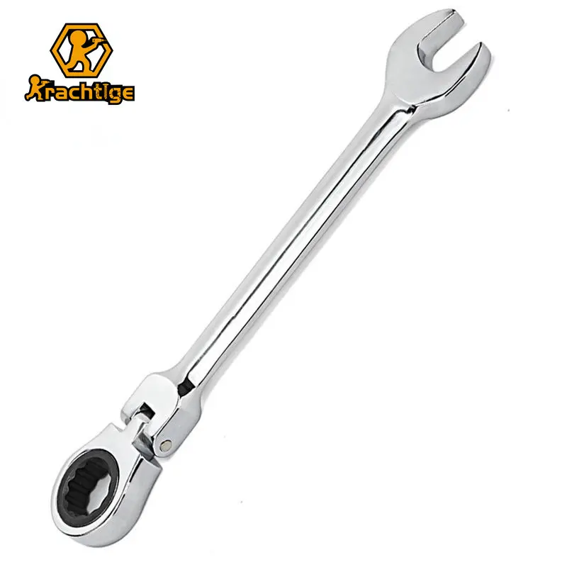 

Krachtige 8mm Ratchet Handle Wrench Hand Tools Fixed Head Ratcheting Combination Spanner Wrench Sets