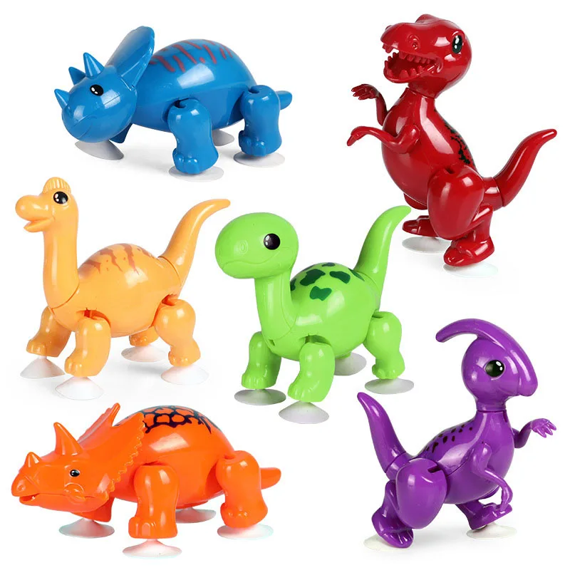 

Пластиковый динозавр с присоской, детские игрушки, необычная игрушка динозавр, фигурка, игрушки, обучающие ресурсы для малышей