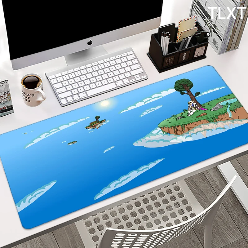 

Terraria Large Gaming Mouse Pad XXL Computer Mousepad DIY PC Gamer Mouse Mat Laptop Mausepad Mouse Carpet Keyboard Mat Desk Pad