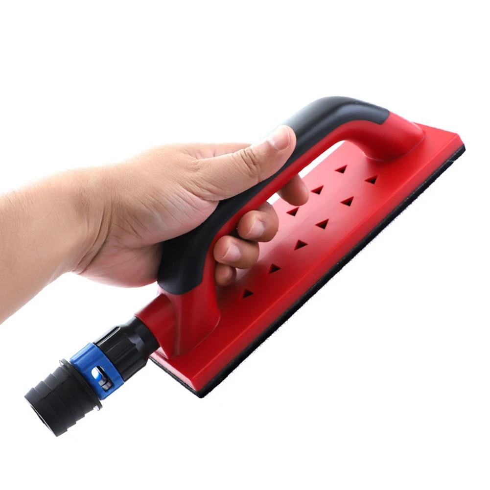 

Polishing Portable Dust Free Cleaning Extraction Abrasive Tools Micro Sticker Sander Grip Multipurpose ABS Hand Sanding Block