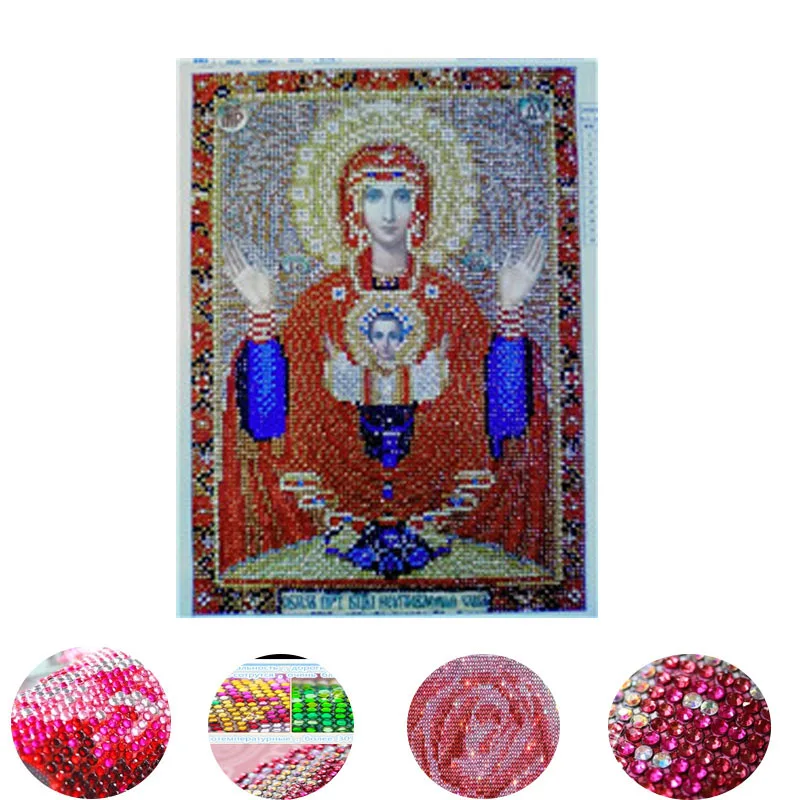 

2022 crystal Diamond Embroidery Sale Religion Kits Diy Craft Diamond Painting Portrait Pictures Of Rhinestones Home Decor gift
