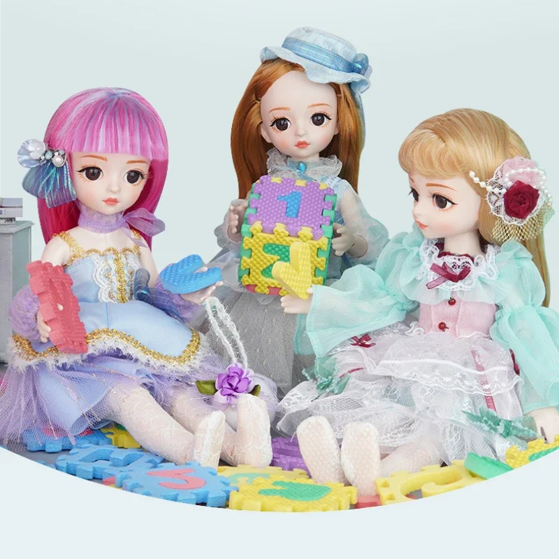 Шарнирная кукла в стиле лолита 30 см