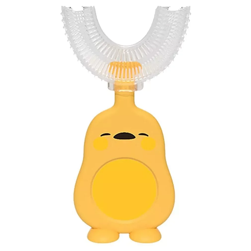 

Children's Toothbrush Newborns U-shaped Child Toothbrush Teethers Soft Silicone Newborn Brush Kids Teeth Oral Care Cleaning