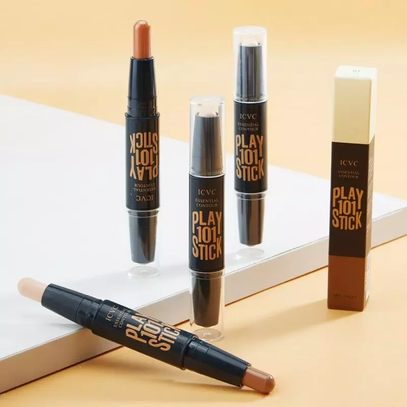 

Head Face Highlighter Contour Stick Makeup Bronzer Shimmer Concealer Stick Long Lasting Cosmetics Maquillaje TSLM1