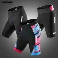 wosawe women cycling shorts 3d gel padded shockproof mtb mountain racing bike shorts bicycle underwear female underpants tights