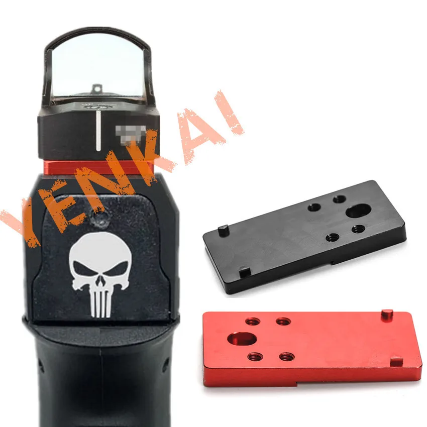 

Оптическая Прицельная пластина для Taurus TS9 PT838 PT840 PT845 TH9 TH40 TH380, алюминиевая, металлическая, с красной точкой