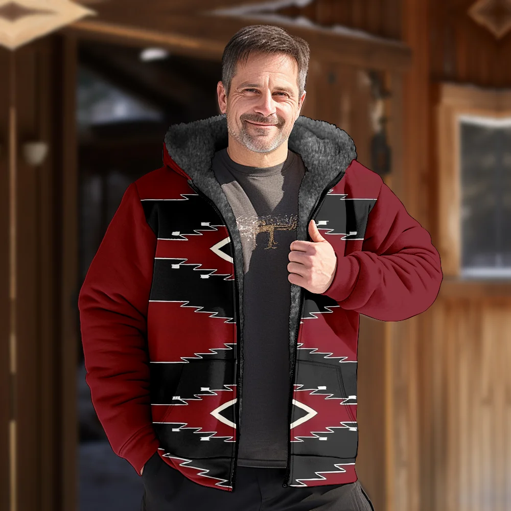 Мужские зимние куртки пальто клетчатая полосатая одежда хлопковая