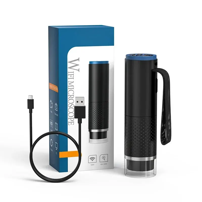 

WiFi цифровой микроскоп зум Камера Лупа 50X-1000X 2MP USB Электронные Микроскопы для ремонта проверка кожи Android IOS PC